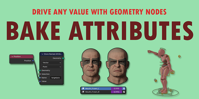 How to take a value from the Geometry Nodes output - Python Support ...