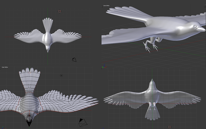 Rig a stylised crow for a short animated film. Possible remuneration ...