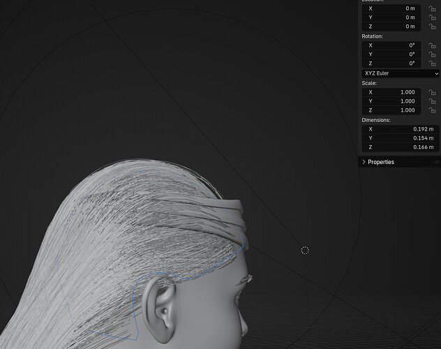 Hair Particles Physics Simulation - Particles and Physics Simulations ...