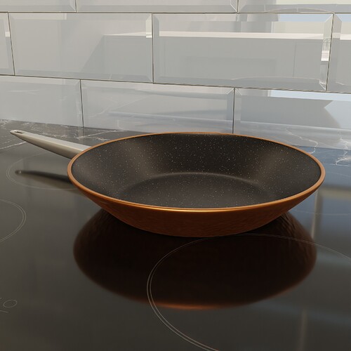 Hammered Copper Cookware Finished Projects Blender Artists Community   F8b409740fe13a2f96e70f9e2c65efba9d57b946 2 500x500 