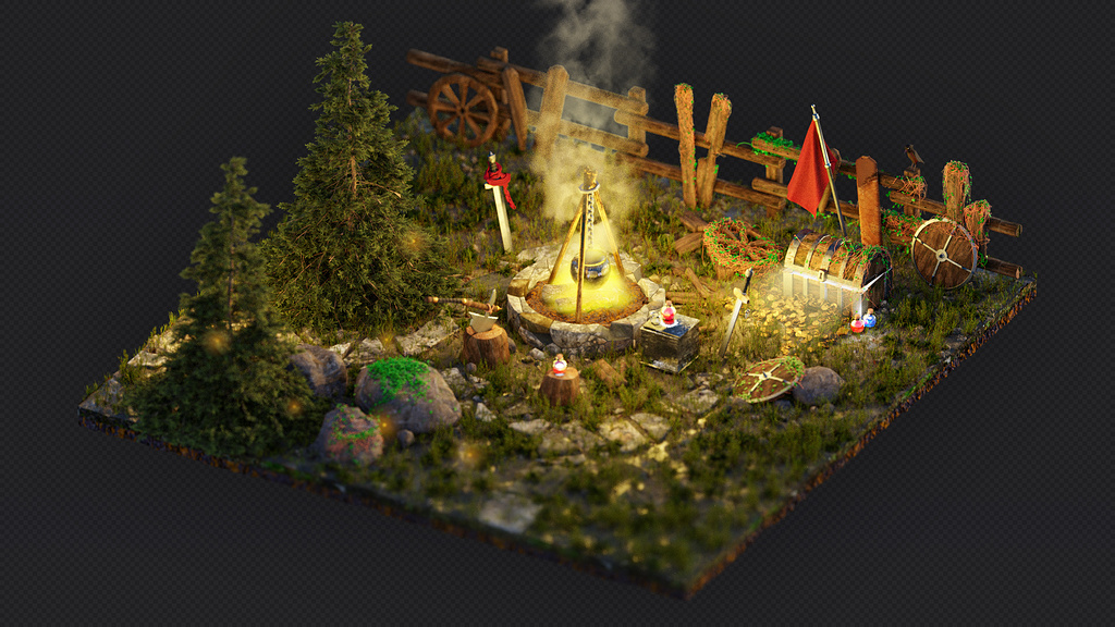 Old Camp - Finished Projects - Blender Artists Community