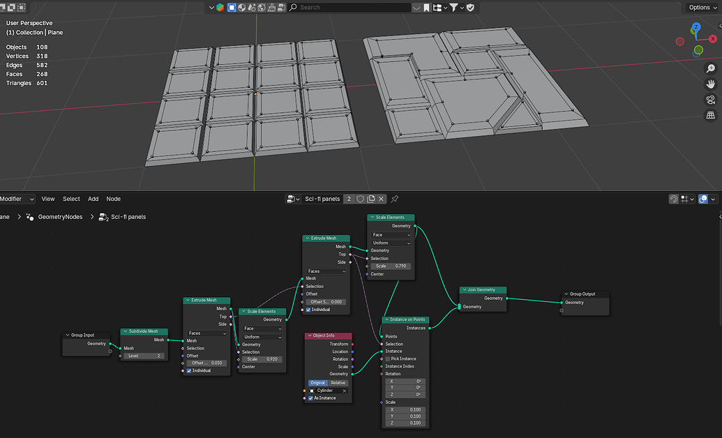 How to dissolve edges in geometry nodes without breaking the mesh ...