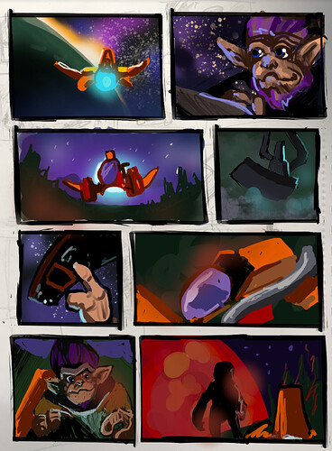 Space monkey (could be an animation, could be a still) - Works in ...