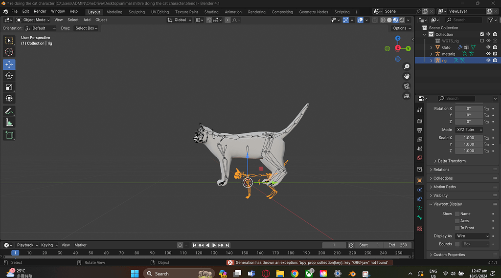 Rigfy not generating rig properly (plz help) - Animation and Rigging ...