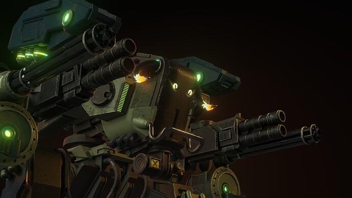 7 Robot face