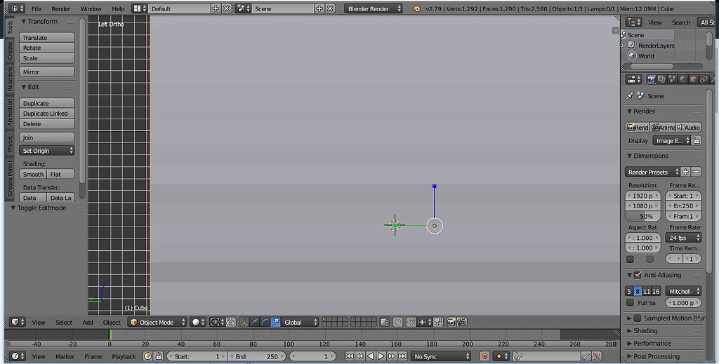 Can't Move or Scale Objects - Modeling - Blender Artists Community
