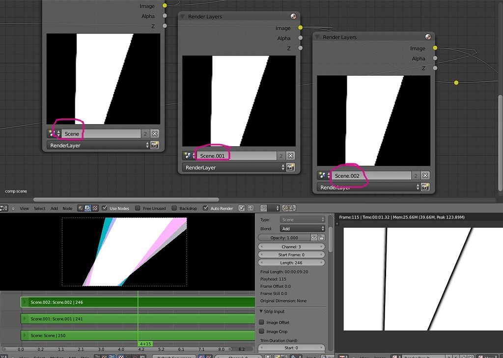 Sync problem between scenes in Nodes - Compositing and Post Processing ...