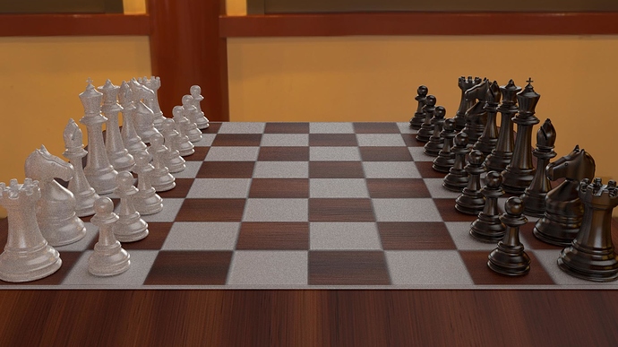 Kasparov's Immortal Chess Game - Works in Progress - Blender Artists  Community