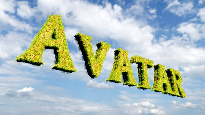 Avatar Font Grass
