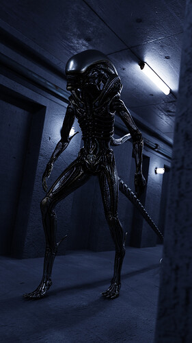 Alien Hallway 4