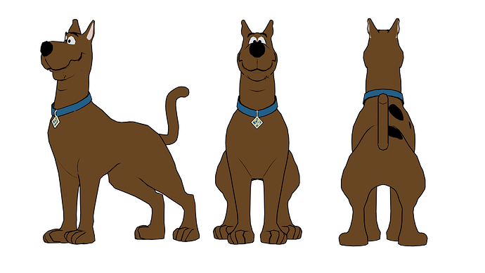 scooby colored