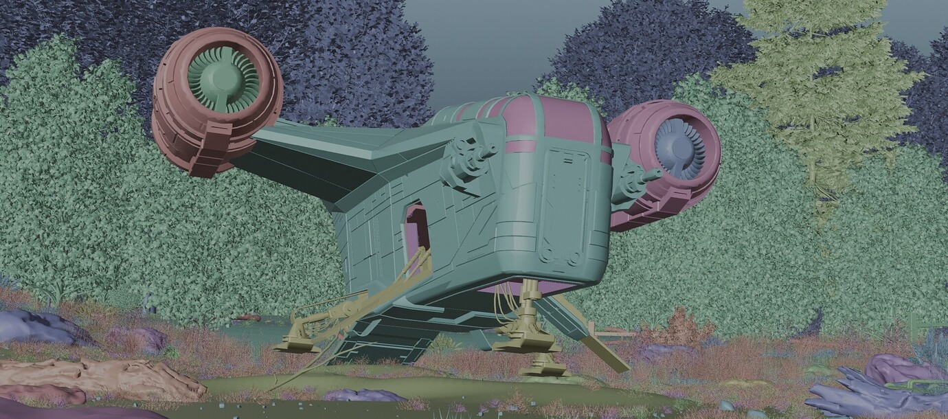Razor crest is on - Finished Projects - Blender Artists Community