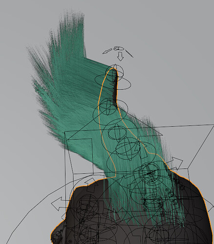 Hair Stretching - Particles and Physics Simulations - Blender Artists ...