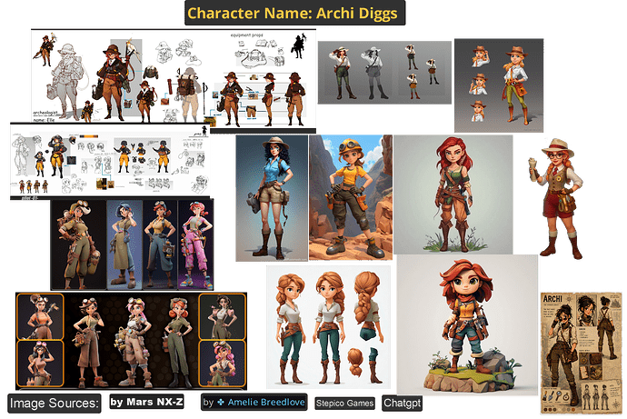 Archi Diggs concepts