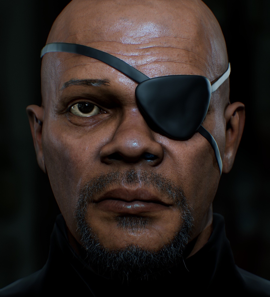 Nick Fury 3D Model - Finished Projects - Blender Artists Community