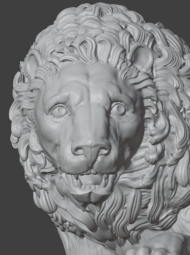 2024-01-27 16_36_55-_ render león 2 G__Proyectos Elige 3D_render león 2.blend - Blender 4.0