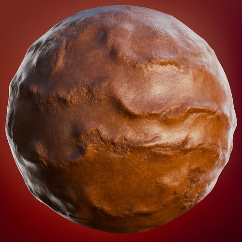 Chocolate Ice Cream Sphere