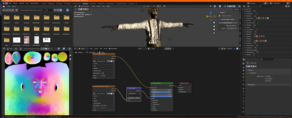 Problem with black artefats in normal map - Materials and Textures ...