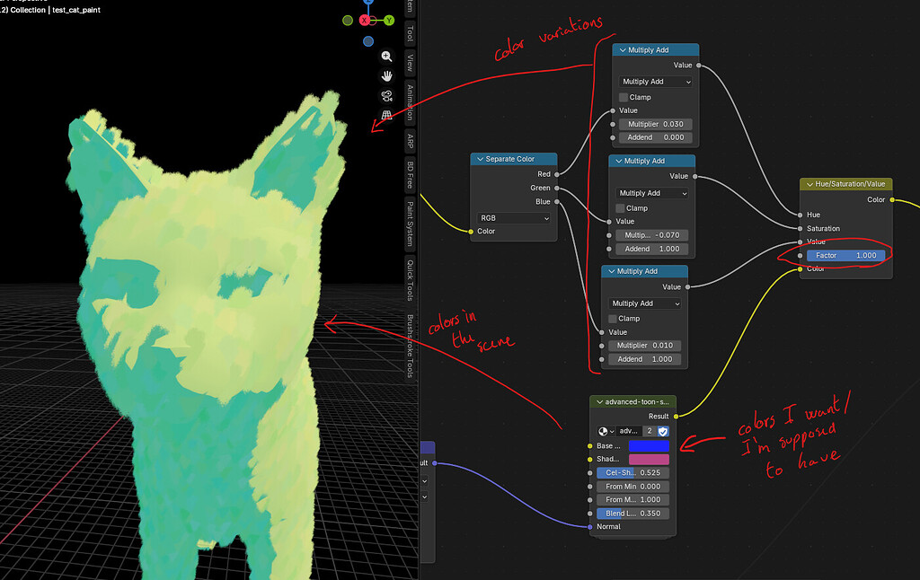 Node problem: color in shader editor is inverted in the viewport ...