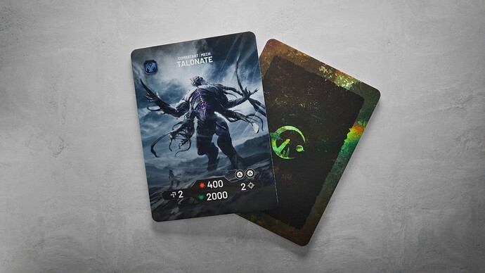 Talonate Card