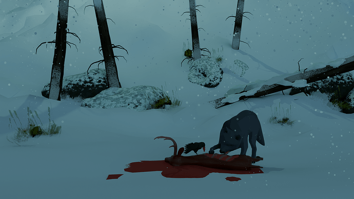 Wolf and crawl 2/3 - Finished Projects - Blender Artists Community