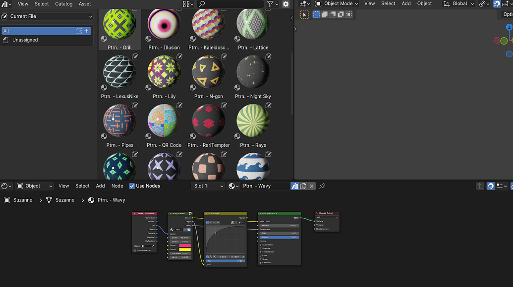 How to separate materials from a blend file to individual materials ...