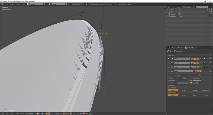 Bevel modifier going weird! - Modeling - Blender Artists Community