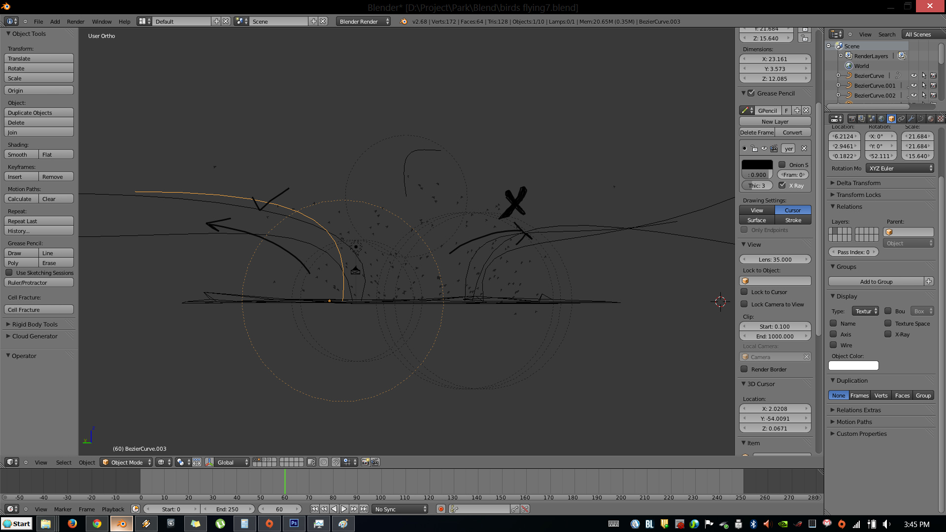 Curve Flow Help! - Particles and Physics Simulations - Blender Artists ...
