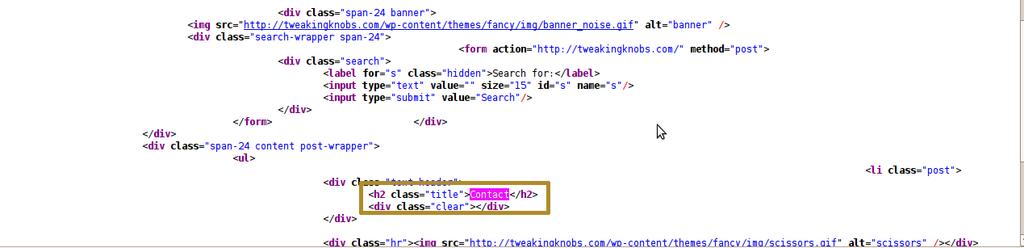 Htms and css, how to delete this Home text in my web ? - Other Software ...