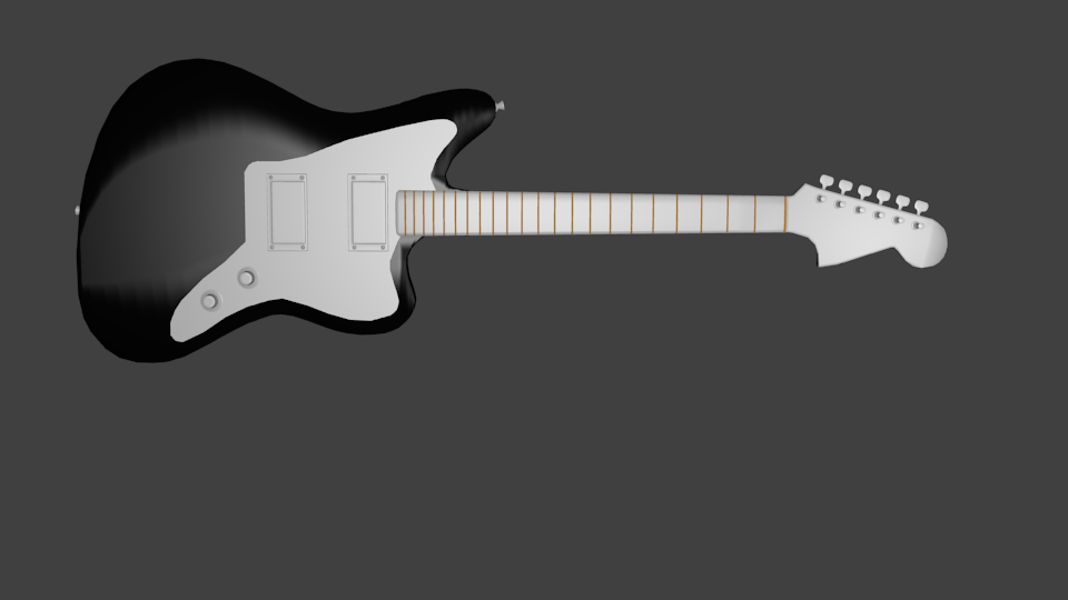 Modeling my guitar - Works in Progress - Blender Artists Community