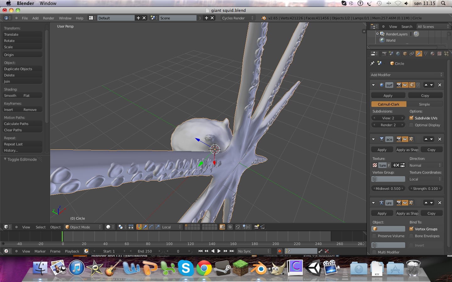 Armature only deforms connected vertices. - Animation and Rigging ...
