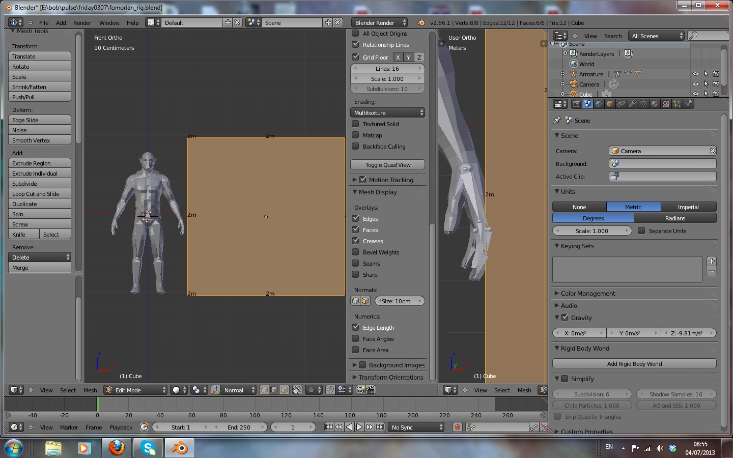 Scale - Basics & Interface - Blender Artists Community