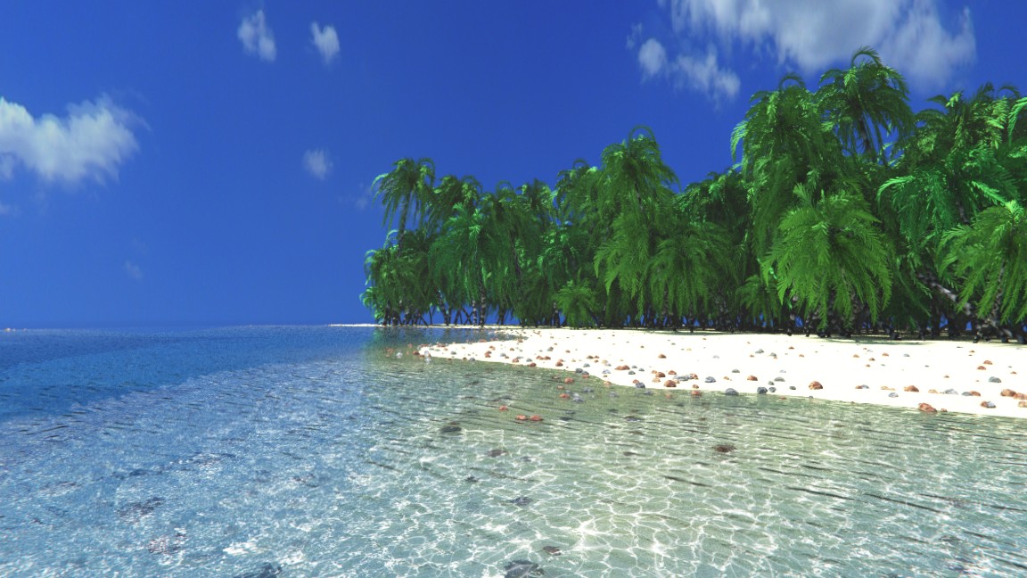 [update 05/29/12] Cycles Island (new beach scene) - Finished Projects ...