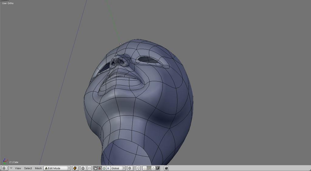 First Head... - Focused Critiques - Blender Artists Community