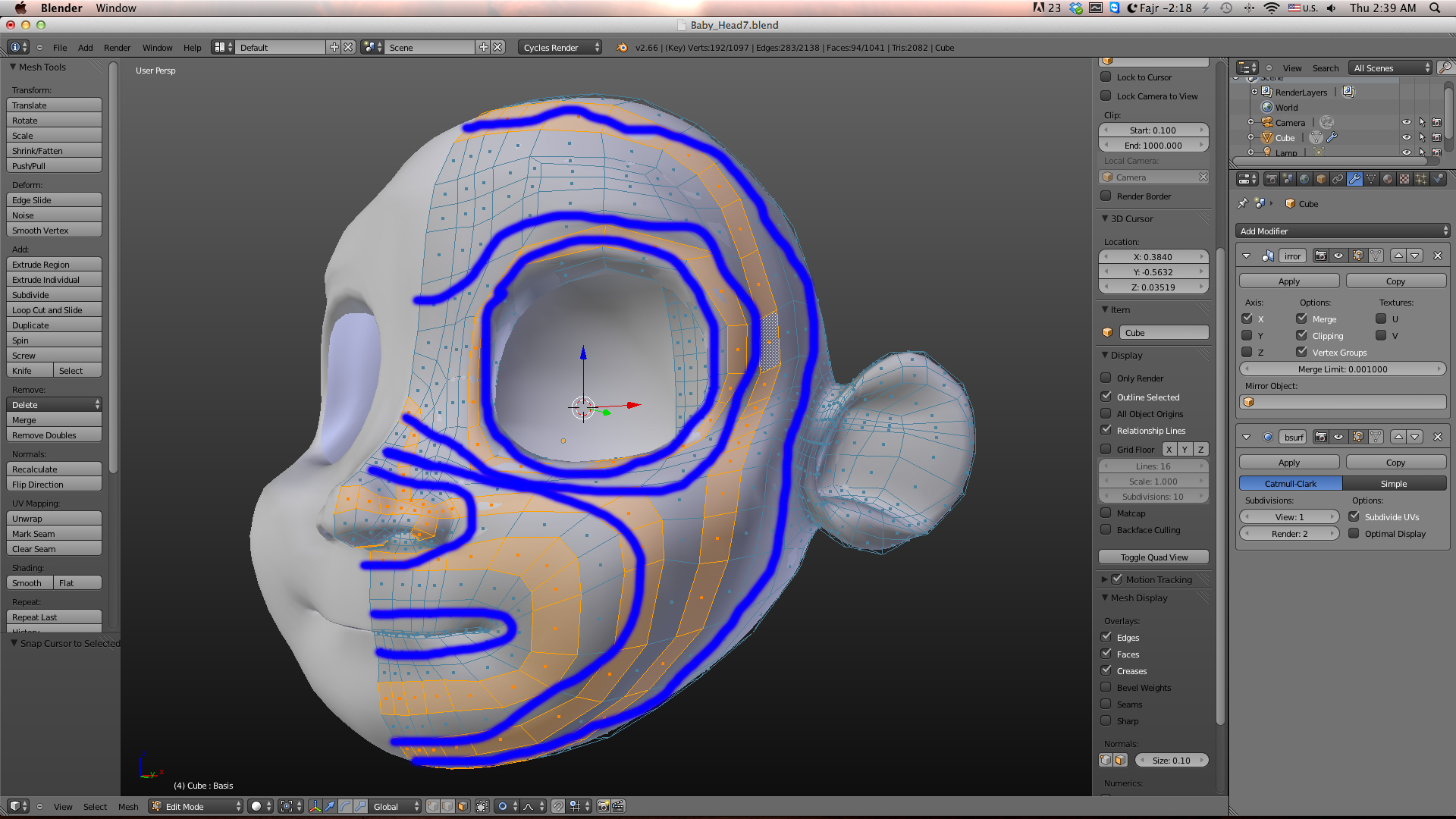 Edge modeling. Шумы на модели в Blender. Loop Cut Blender. Make Edge loops Blender. OPTIMAL Edge loop reduction.