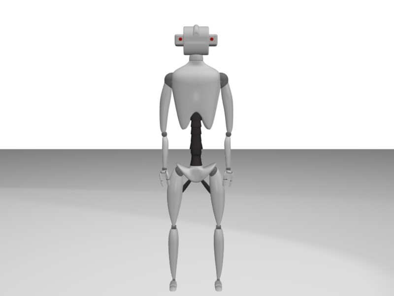 Robot - model and my first real animation - Finished Projects - Blender  Artists Community
