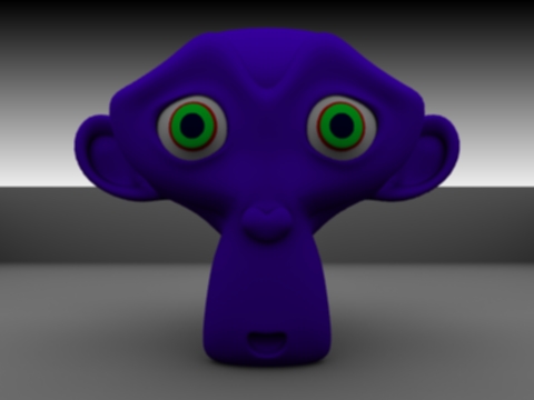 Glow effect - Yafray - Compositing and Post Processing - Blender ...
