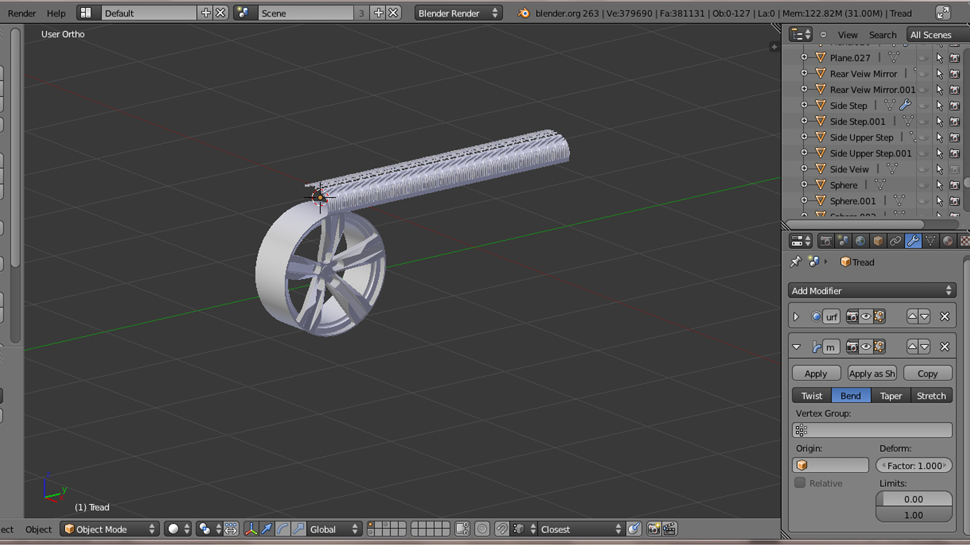 Simple Deform Modifier Problem - Modeling - Blender Artists Community