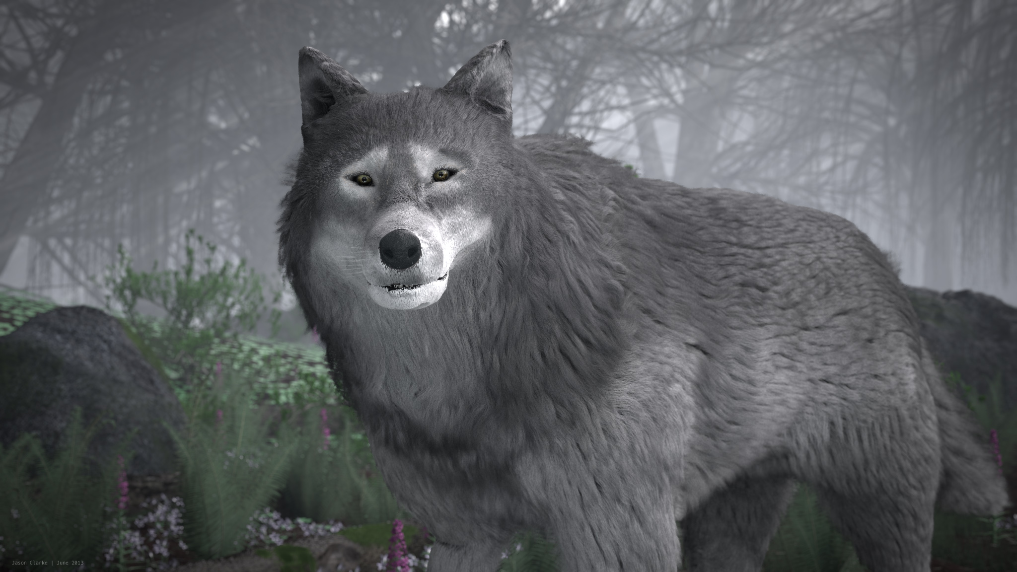 The Lone Wolf - Finished Projects - Blender Artists Community