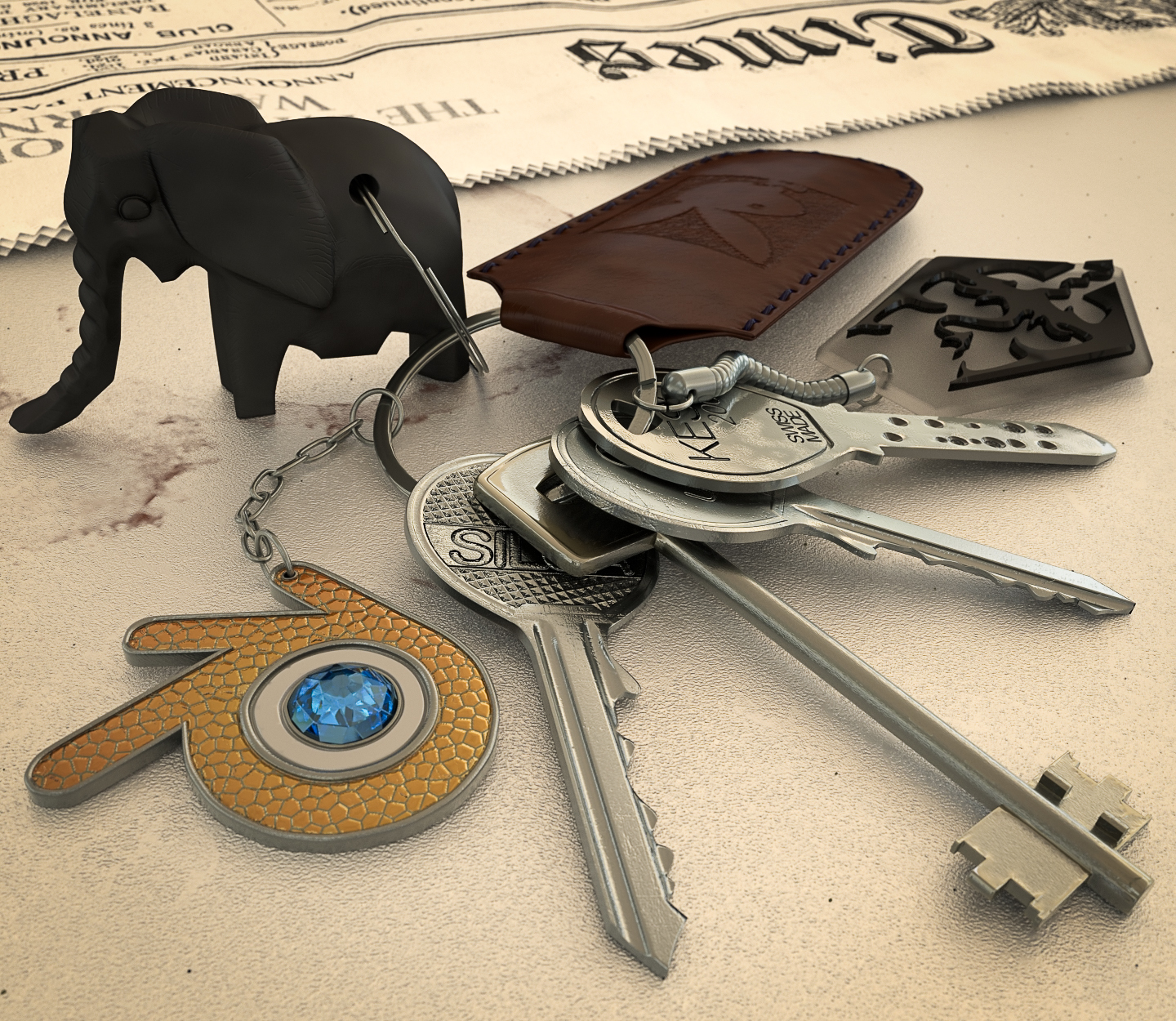 Keys - BG comp. Entry - Focused Critiques - Blender Artists Community