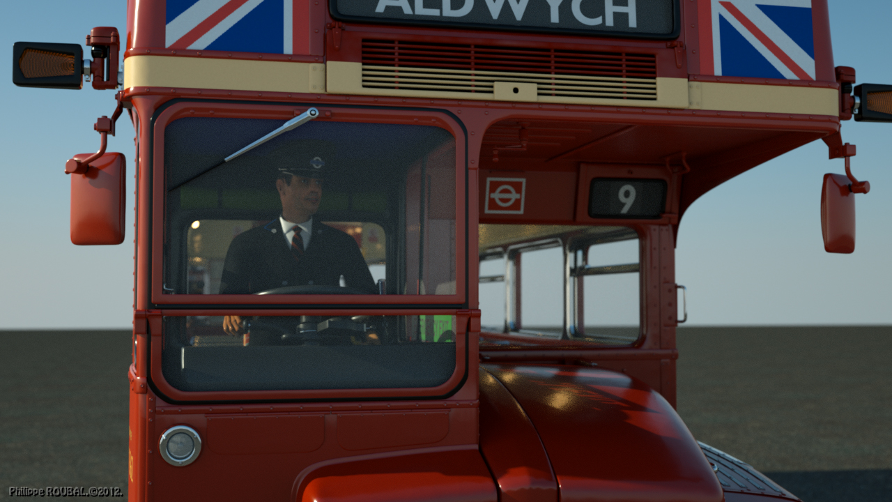 AEC-Routemaster Double Decker Bus. - Works in Progress - Blender ...