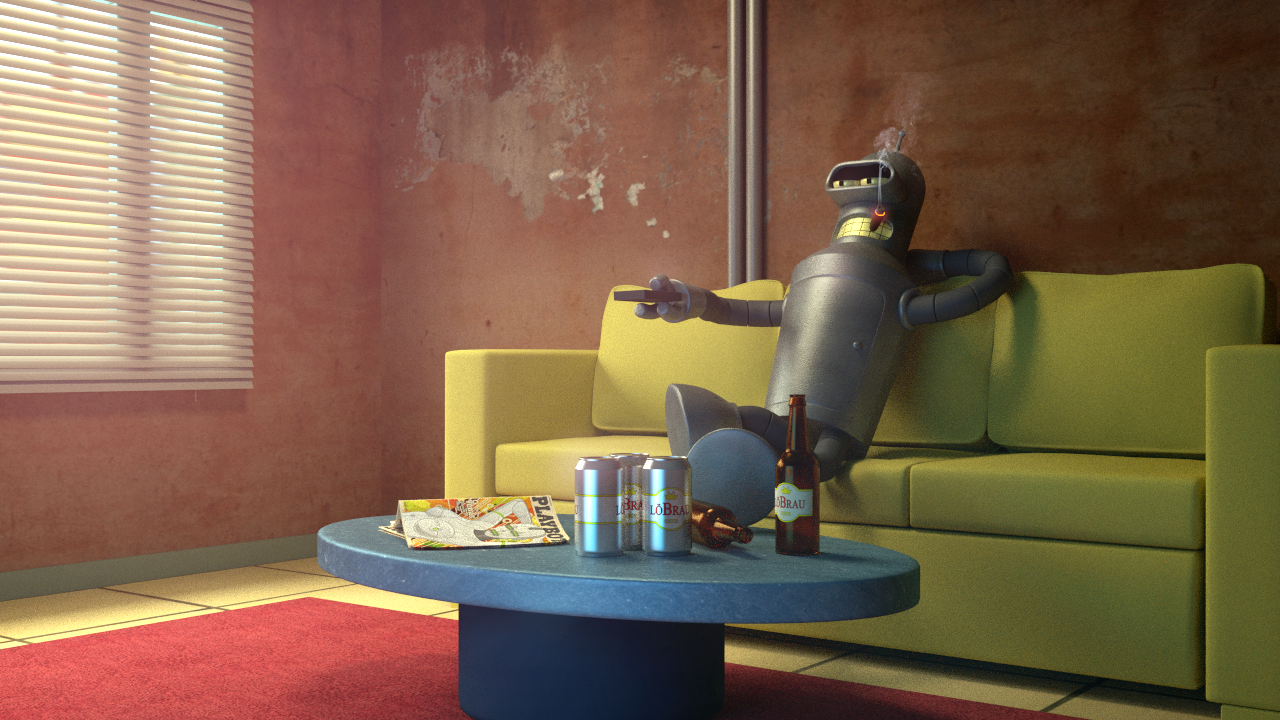 Futurama best sale couch robot