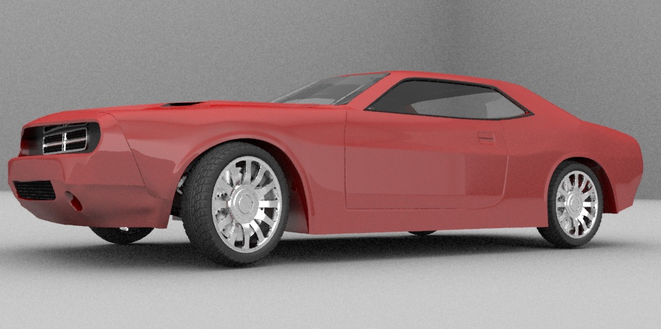 Dodge Challenger - Modeling - Blender Artists Community