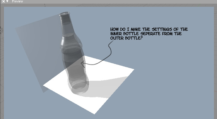 Bottle beer glass material help - Materials and Textures - Blender Artists  Community