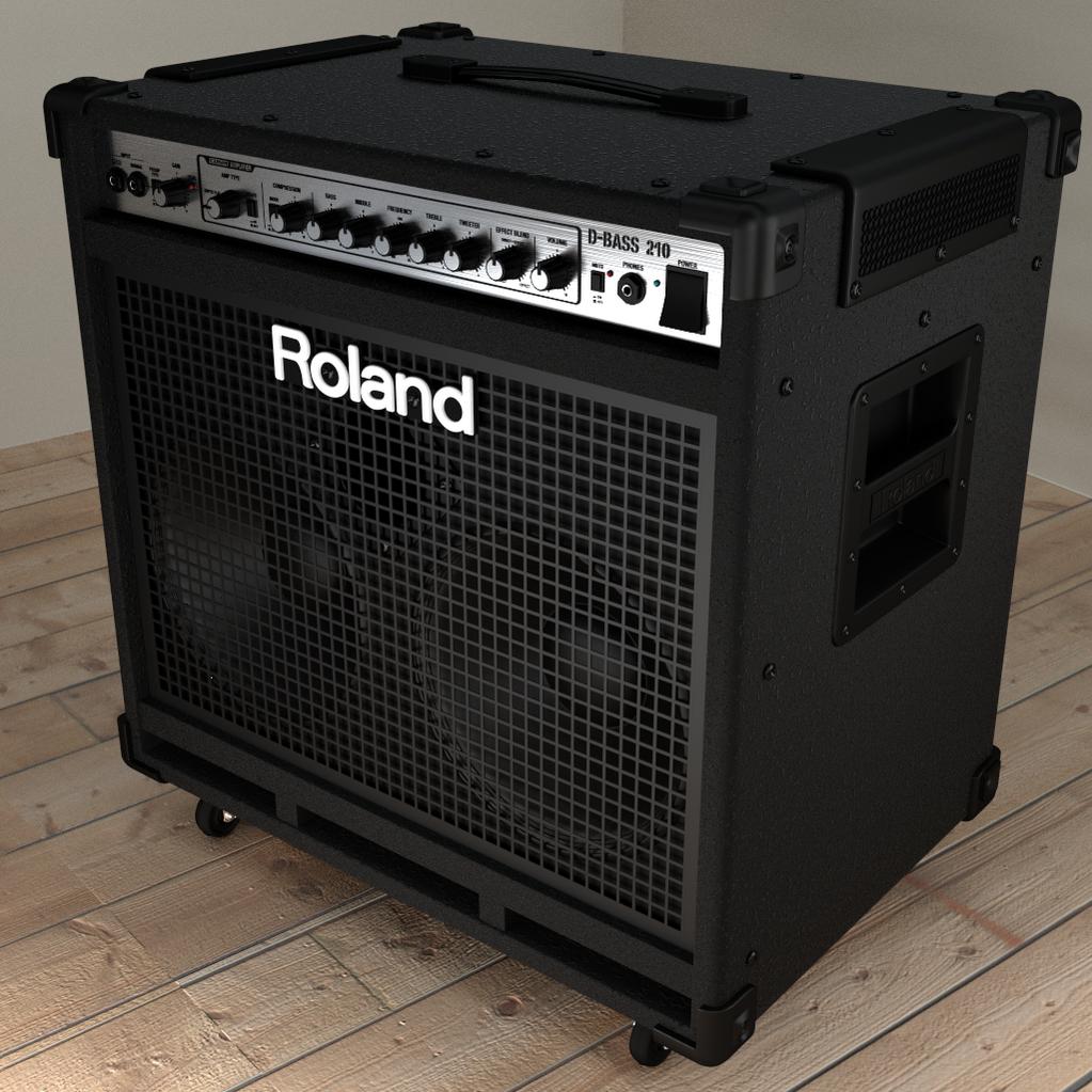 Roland D210 Bass Guitar Amp - Focused Critiques - Blender Artists