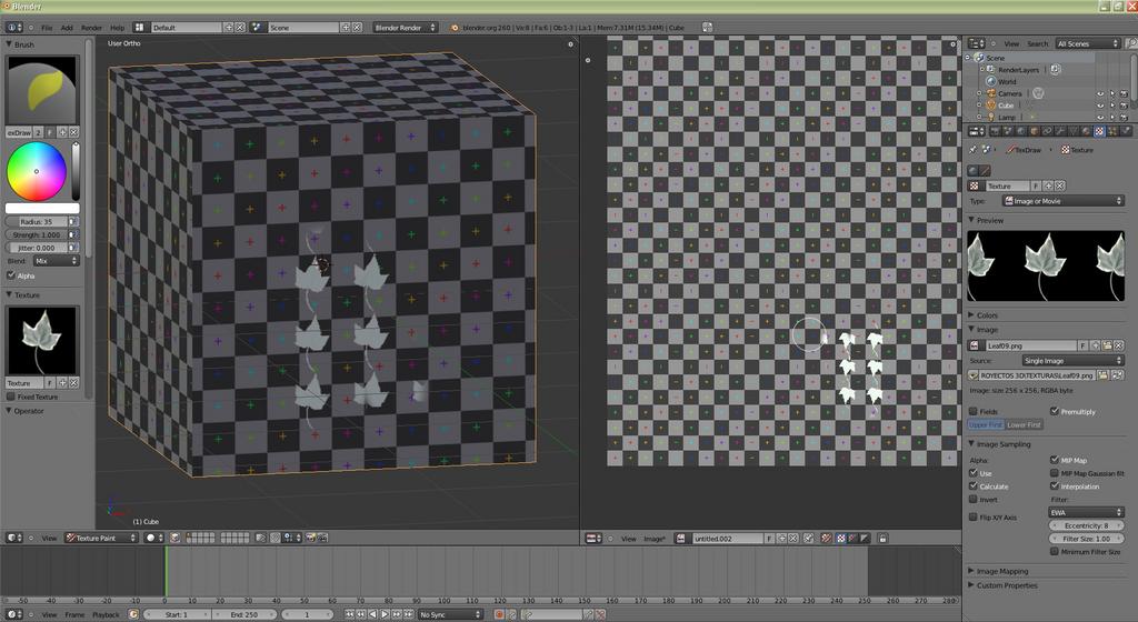 Texture Paint with alpha texture - Materials and Textures - Blender ...