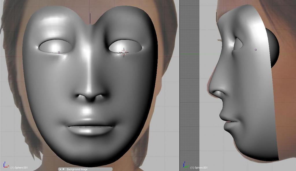 1 Head and 1 face - Focused Critiques - Blender Artists Community