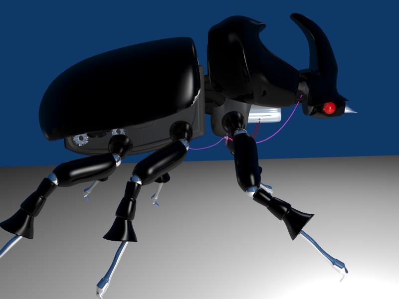beetle robot - Works Progress - Blender Artists Community