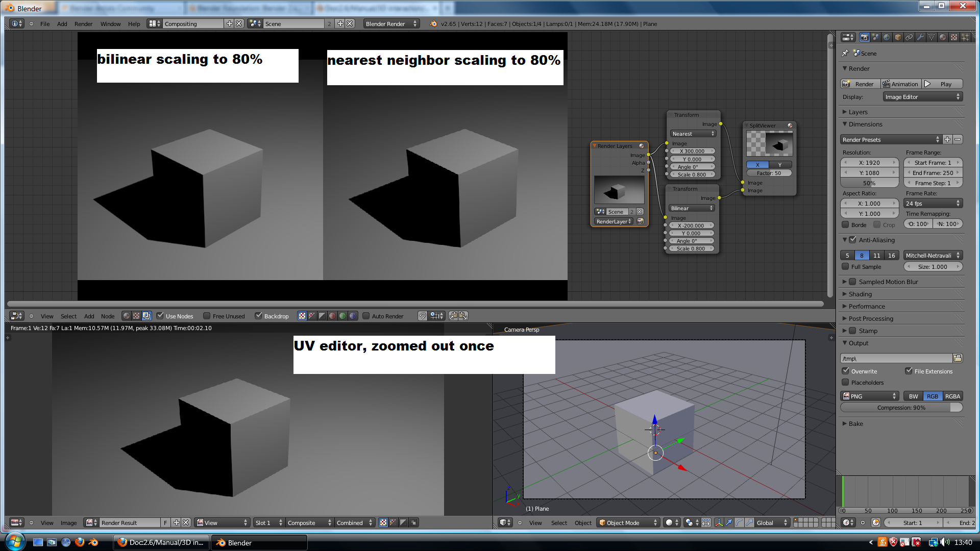 bad 2D image interpolation - Basics & Interface - Blender Artists Community