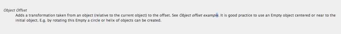Array - Object Offset - Modeling - Blender Artists Community